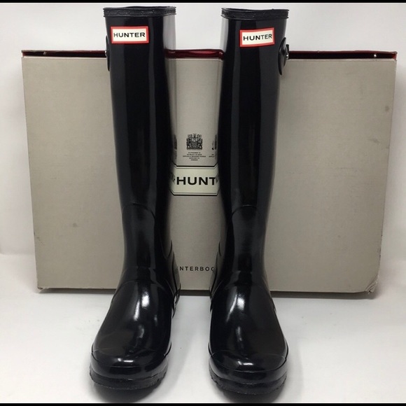 Hunter Shoes - HUNTER Original Tall Gloss Rain Boots